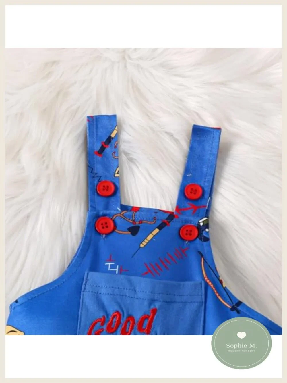 Baby Toddler Boy Chucky Halloween Costume Outfit 2pc Long Sleeve Cotton Blend